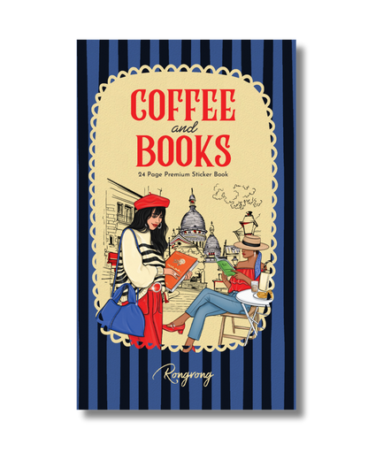 Sticker book cover titled &