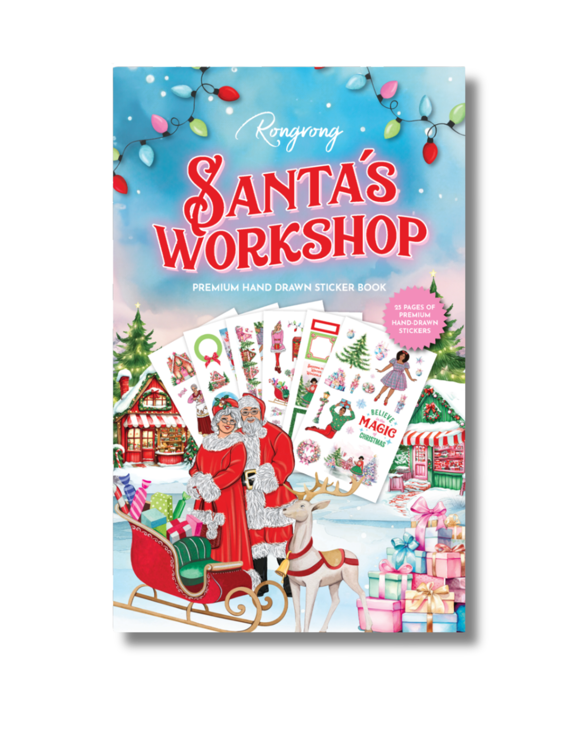Santa's Workshop Planner Sticker Book