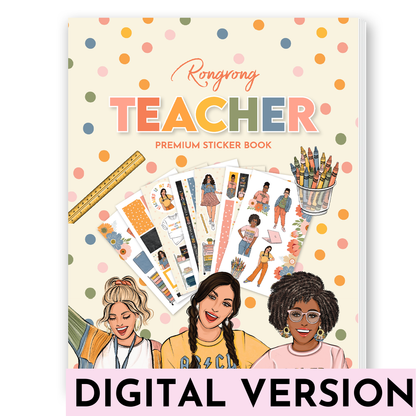 Shop Rongrong Teacher Vol. 2 Digital Sticker Book