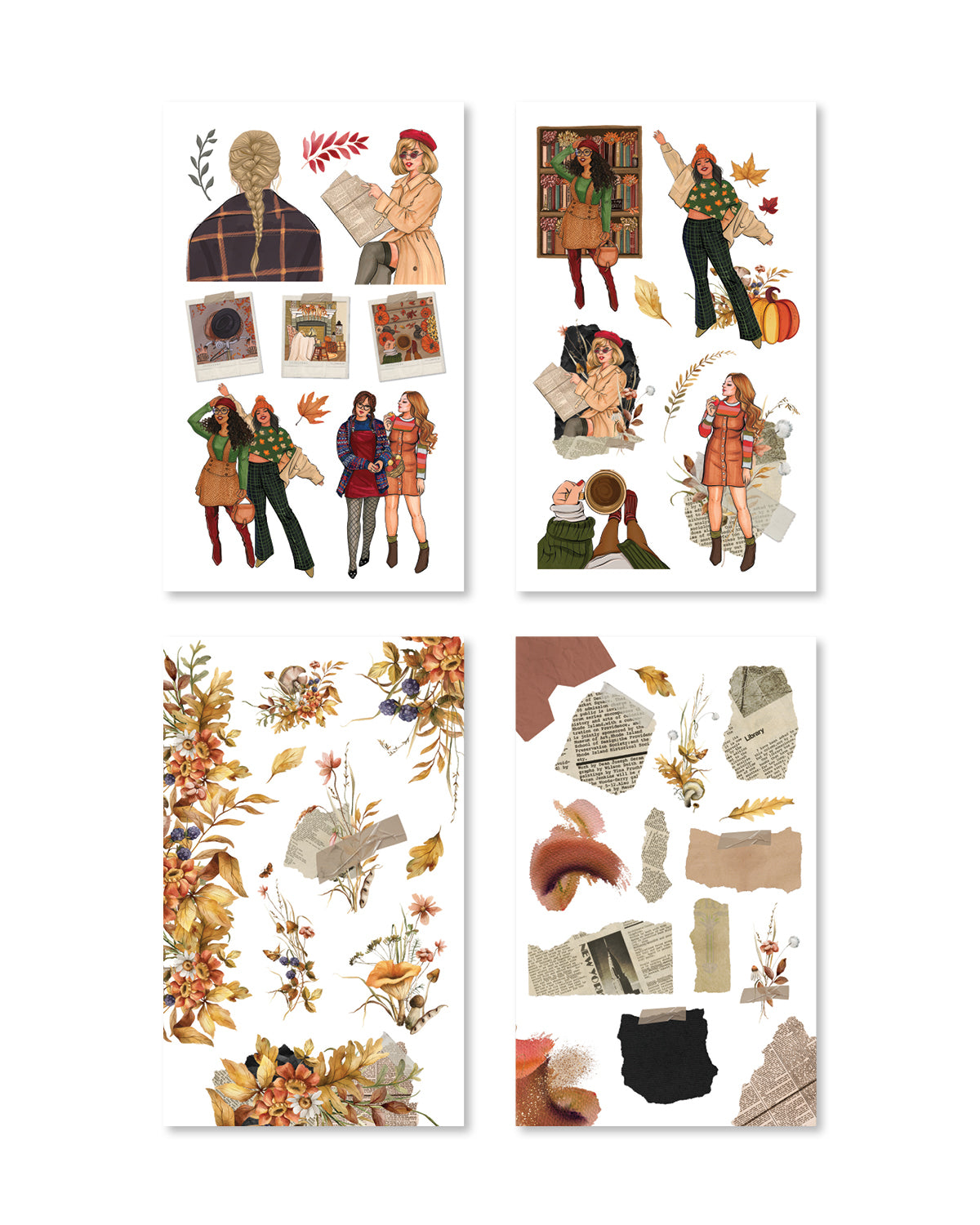 Shop Rongrong Amber Allure Sticker Book Fall 2023 Collection Preview 6