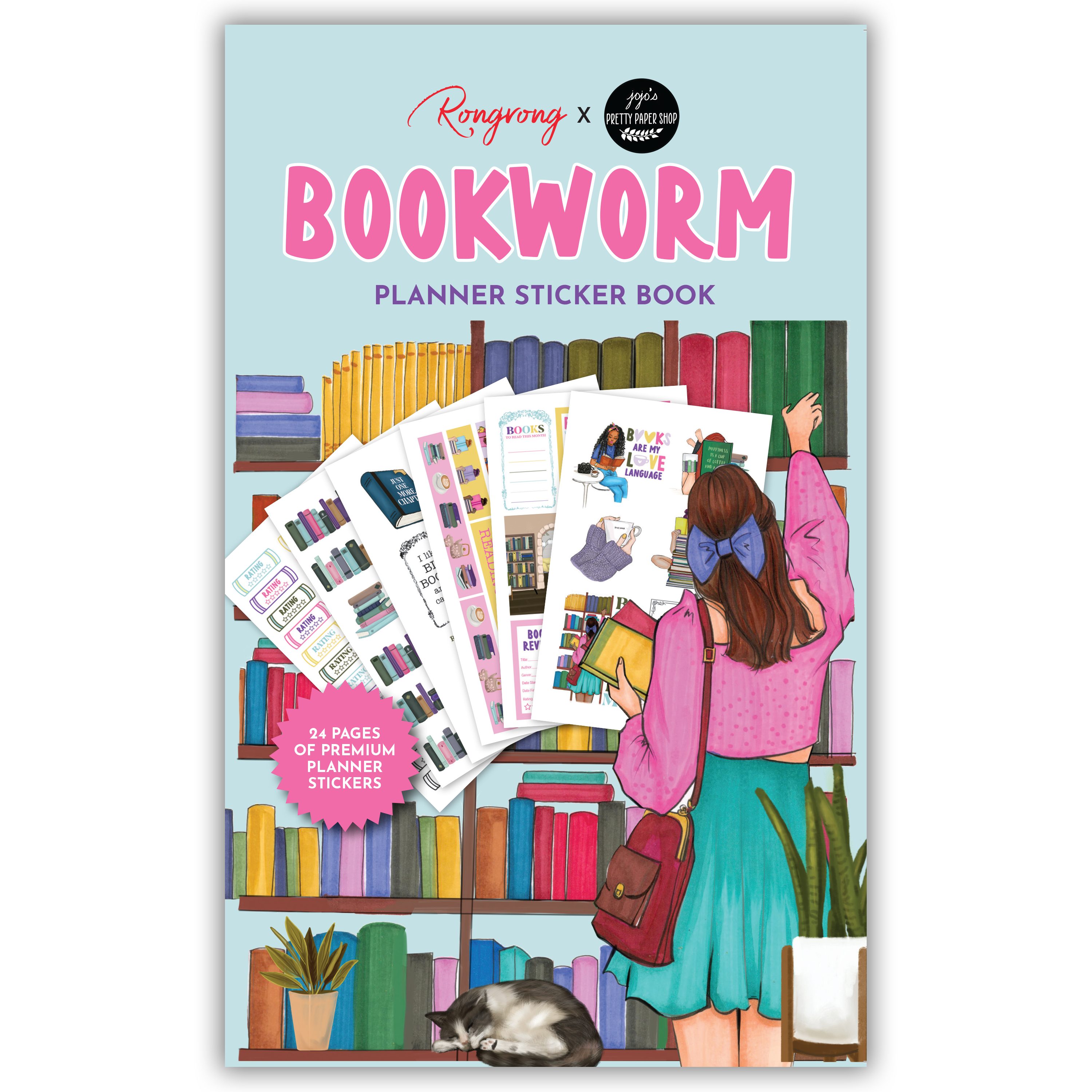 shop rongrong Ultimate Bookworm Sticker Book Bundle