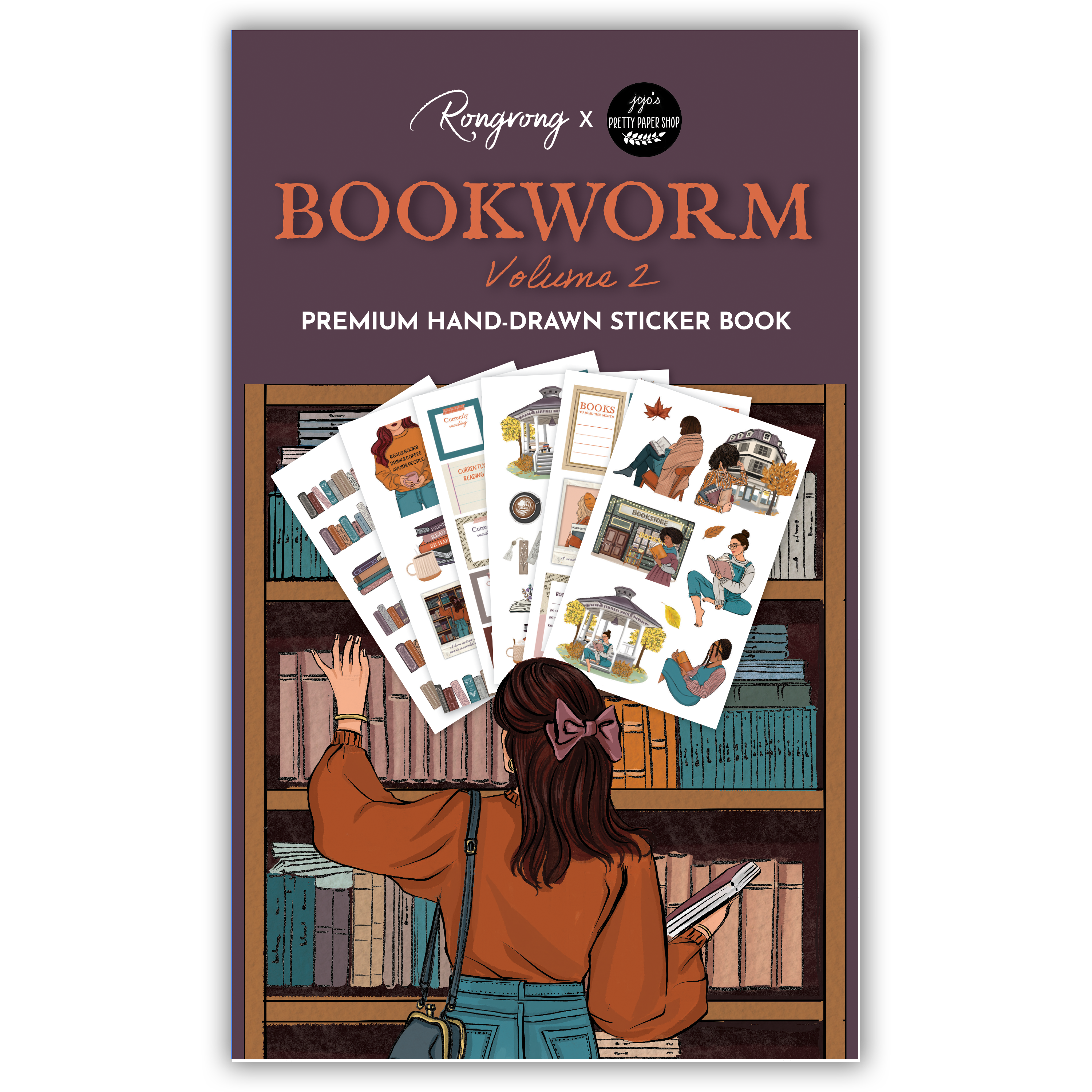 Shop Rongrong Bookworm Vol. 2 Sticker Book