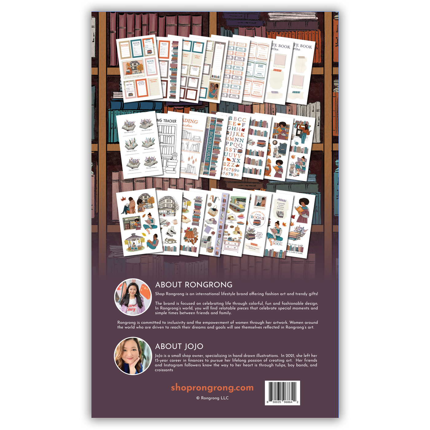 Bookwrom NO. 2 Digital Planner Sticker Book, Digital DOWNLOAD