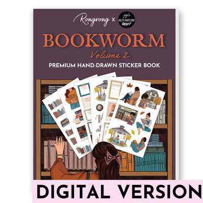 Shop Rongrong Bookwrom NO. 2 Digital Planner Sticker Pack [DIGITAL DOWNLOAD]