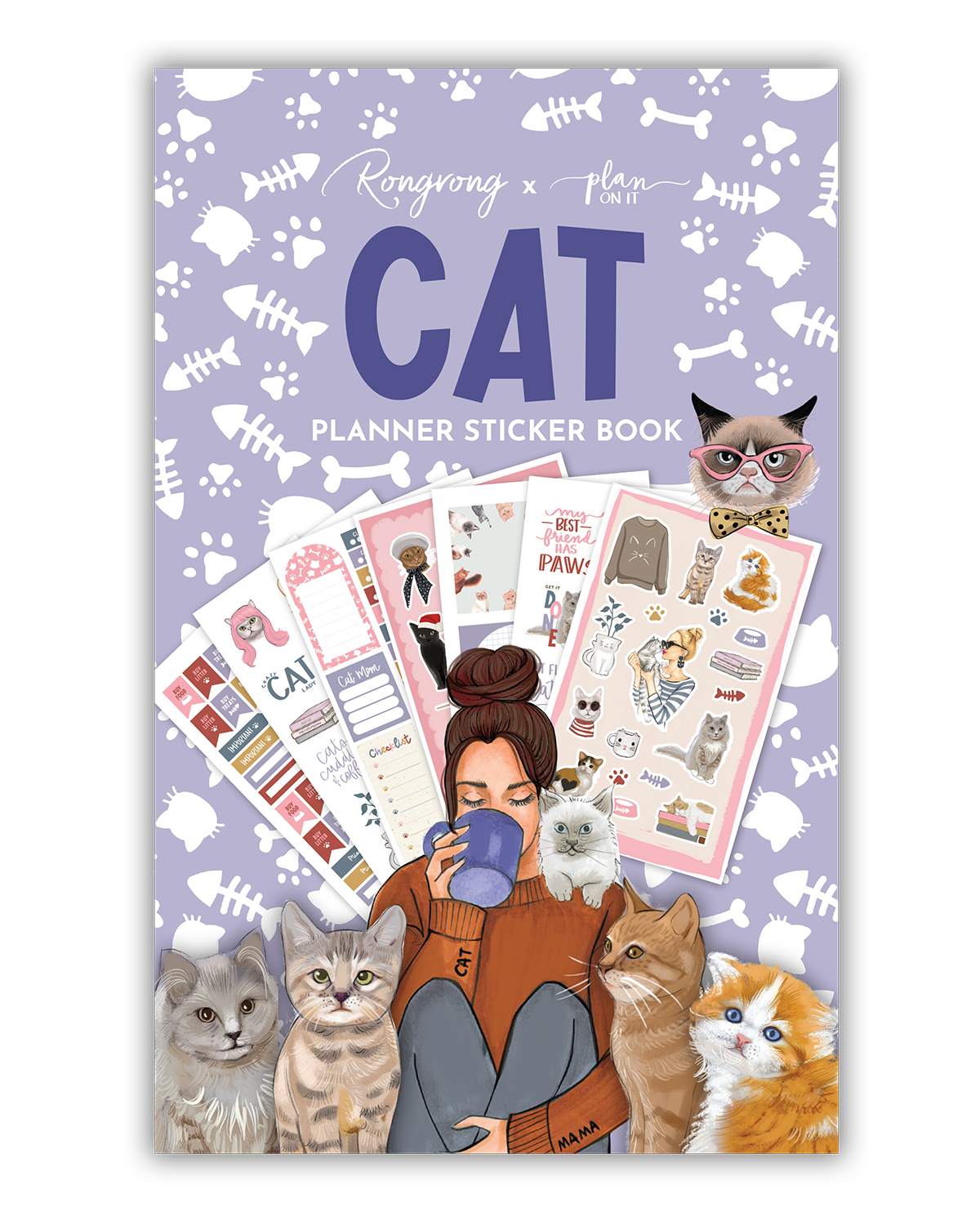 Cat Planner Sticker Book