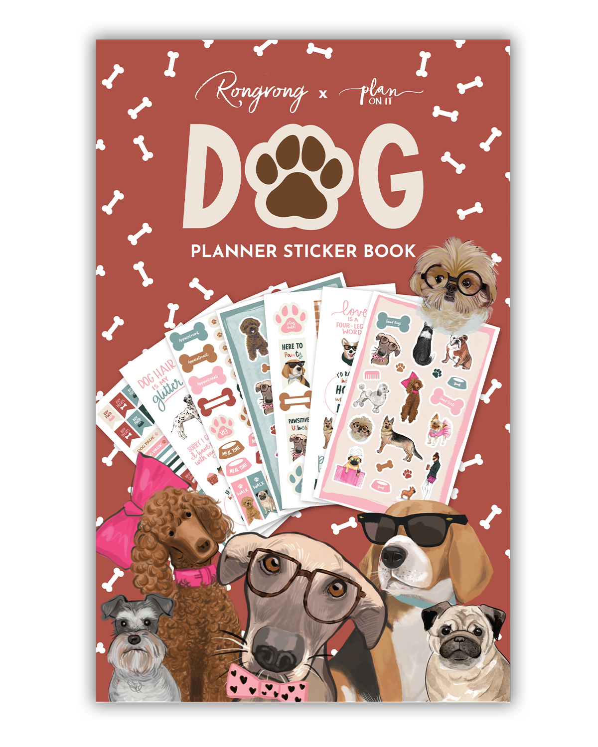 Dog Planner Sticker Book