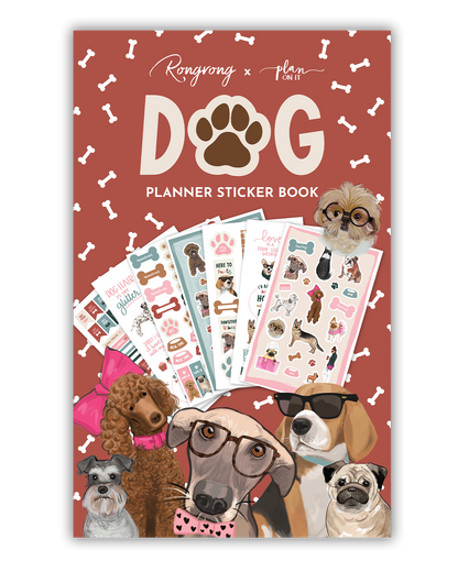 Dog Planner Sticker Book