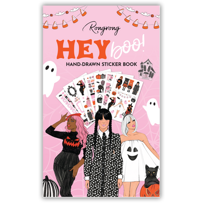 Shop Rongrong Hey Boo Sticker Book Fall 2023 Collection  