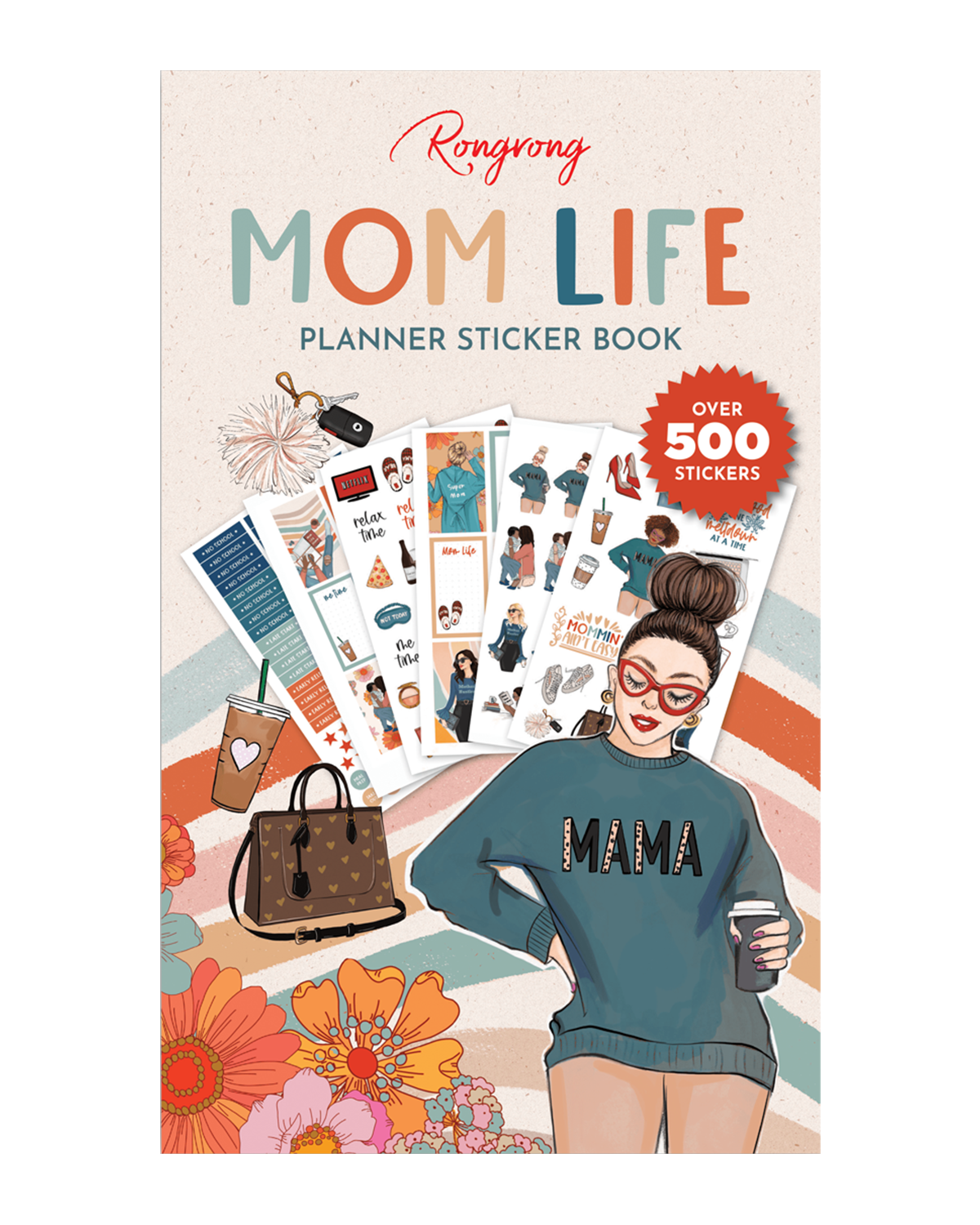 Mom Life Planner Sticker Book