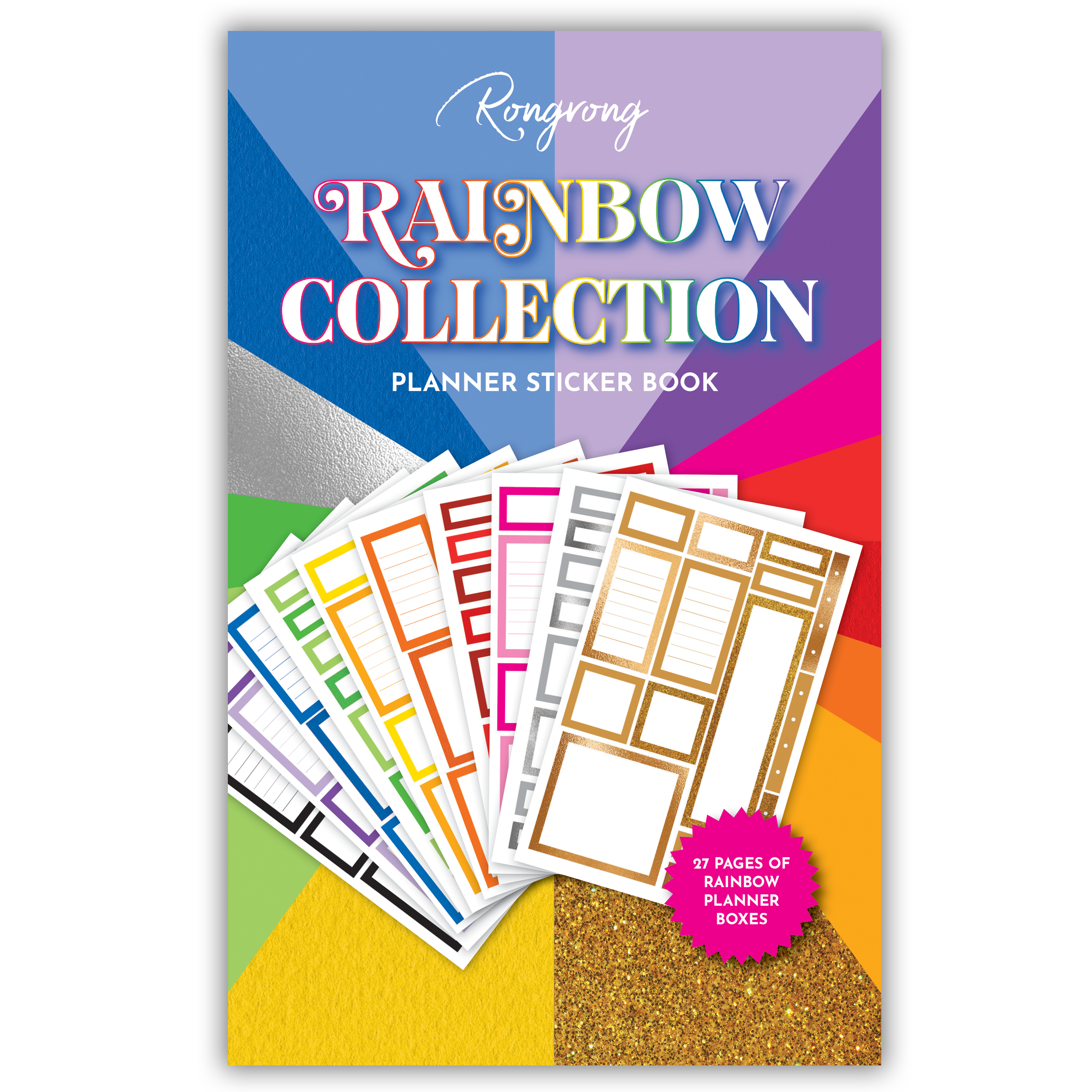 Shop Rongrong Rainbow Planner Sticker Book [EVERYDAY]