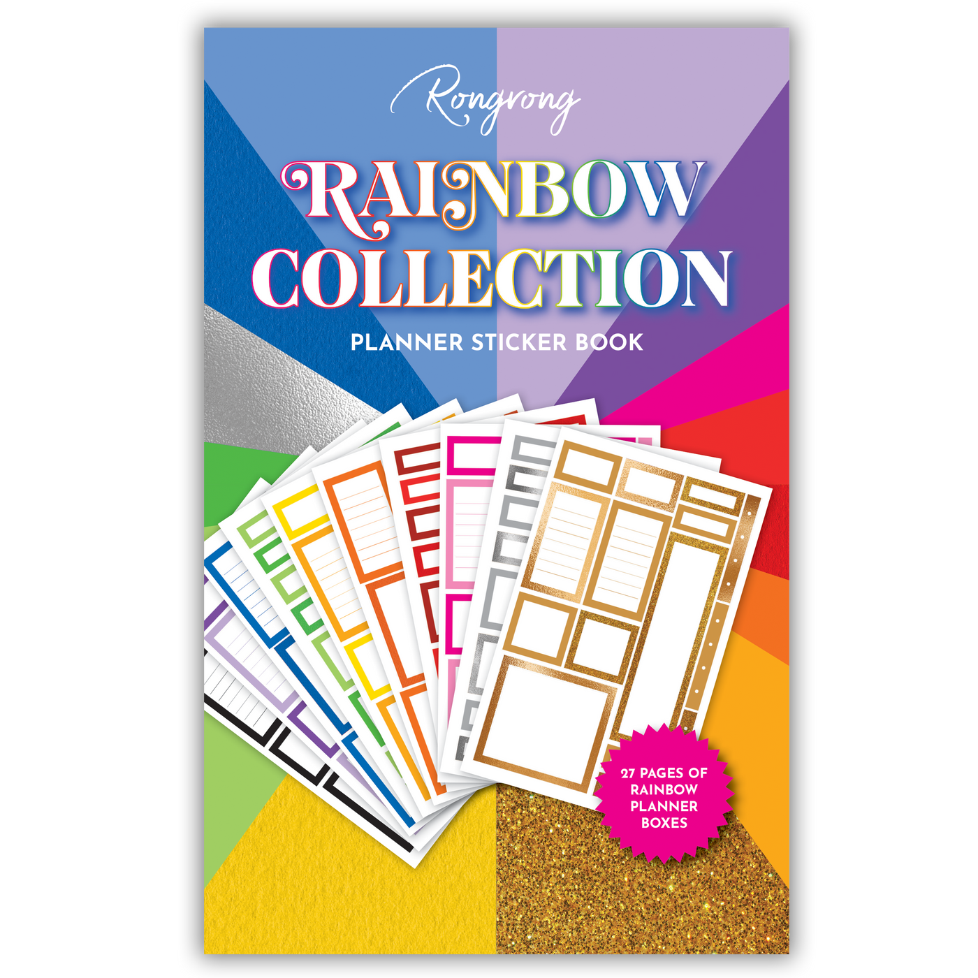 Shop Rongrong Rainbow Planner Sticker Book [EVERYDAY]