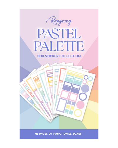 Shop Rongrong Pastel Box Sticker Book