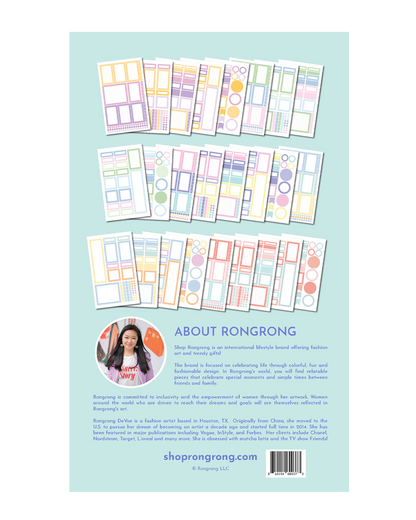 Shop Rongrong Pastel Box Sticker Book