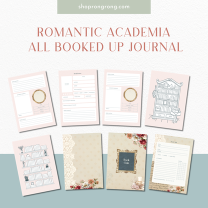 book tracking planner for reading habits and goals