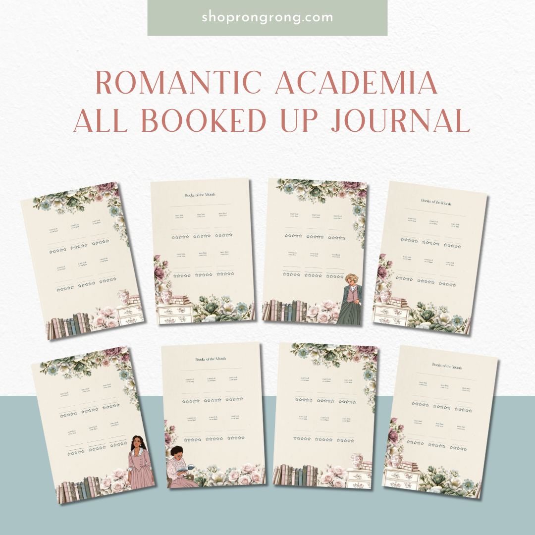 book wishlist pages reading journal aesthetic design