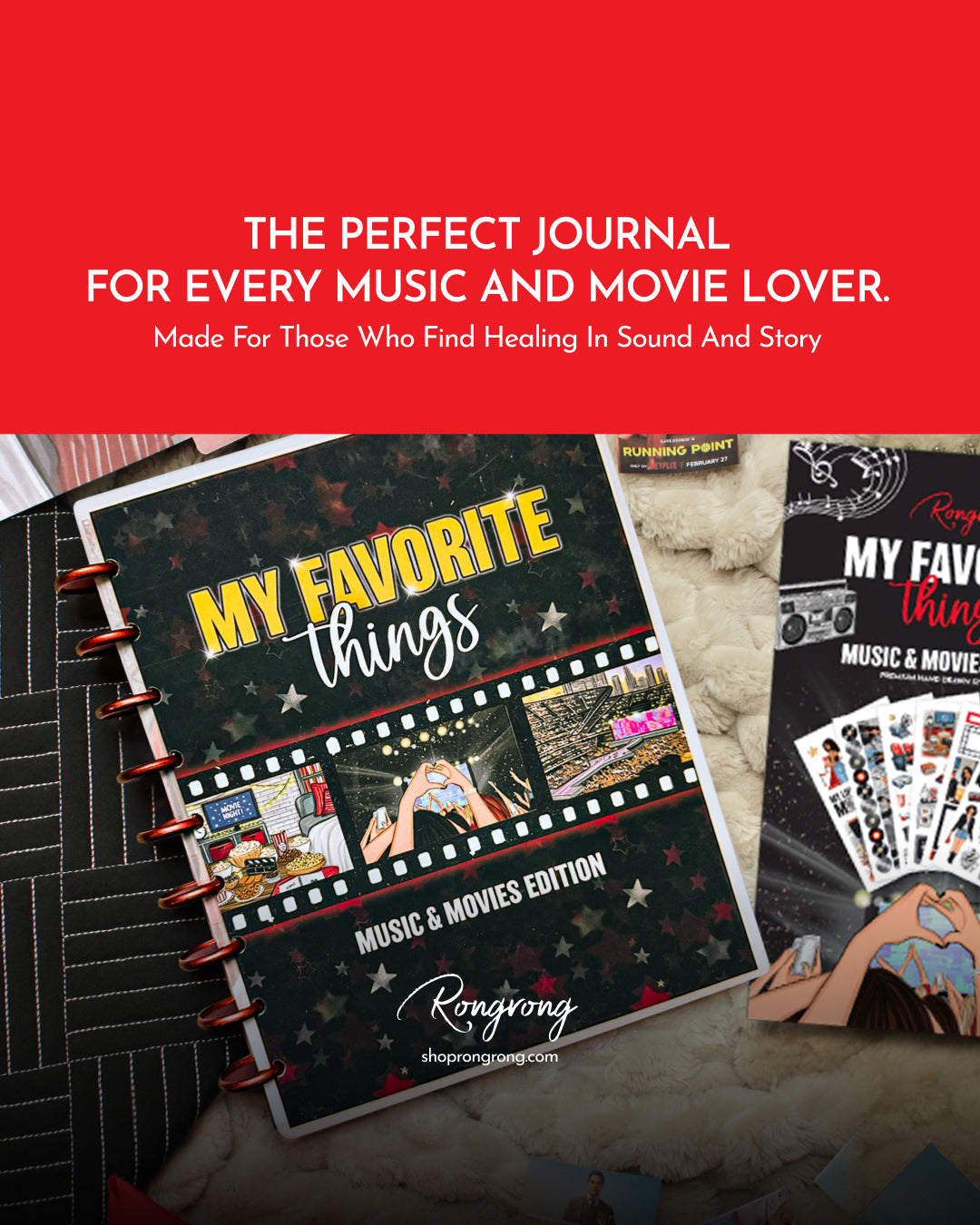 My Favorite Things Music & Movies Edition Journal