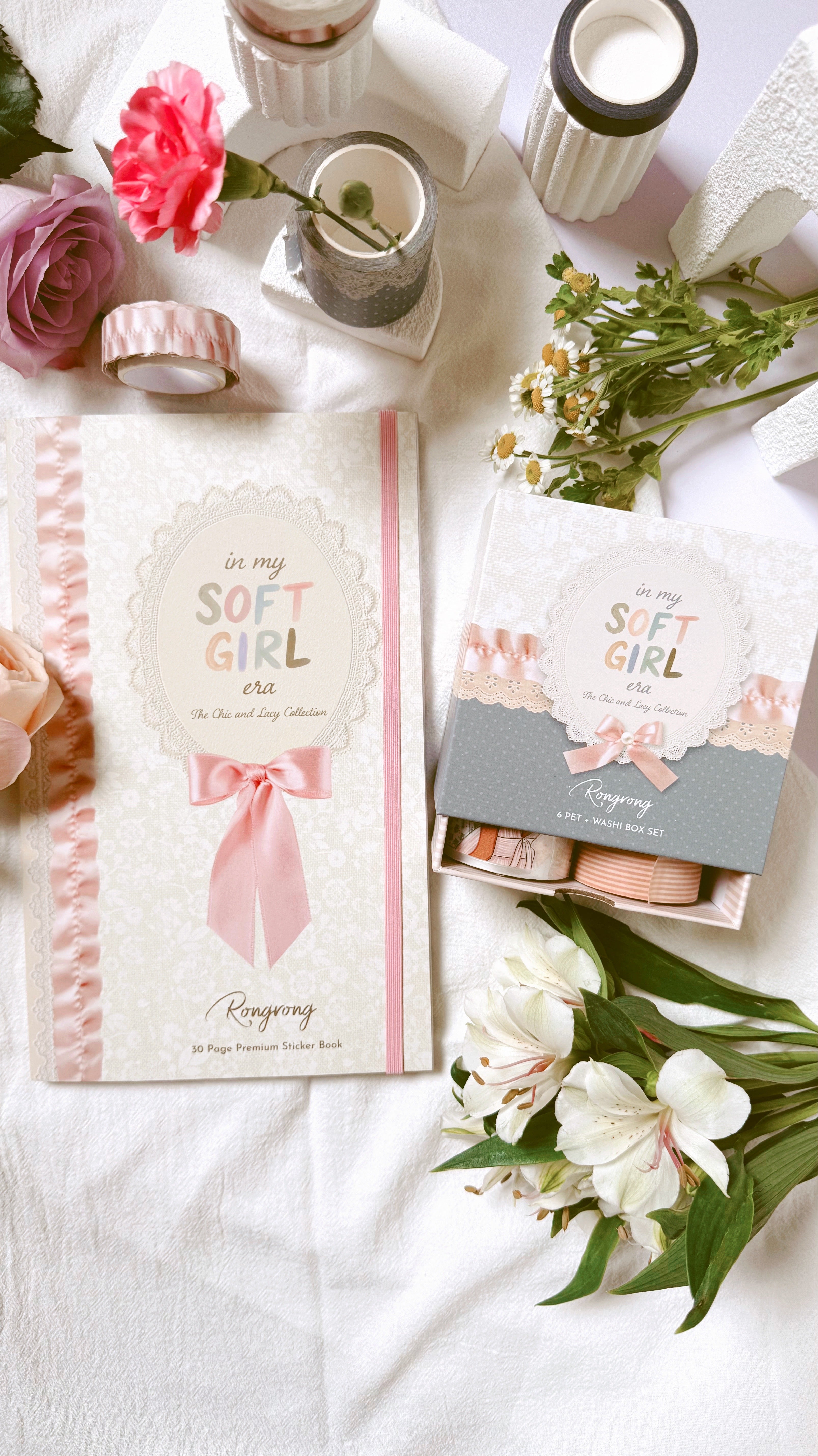 Cherry Blossom Pre-cut PET Tape 3.0 | Sakura Journaling Tape