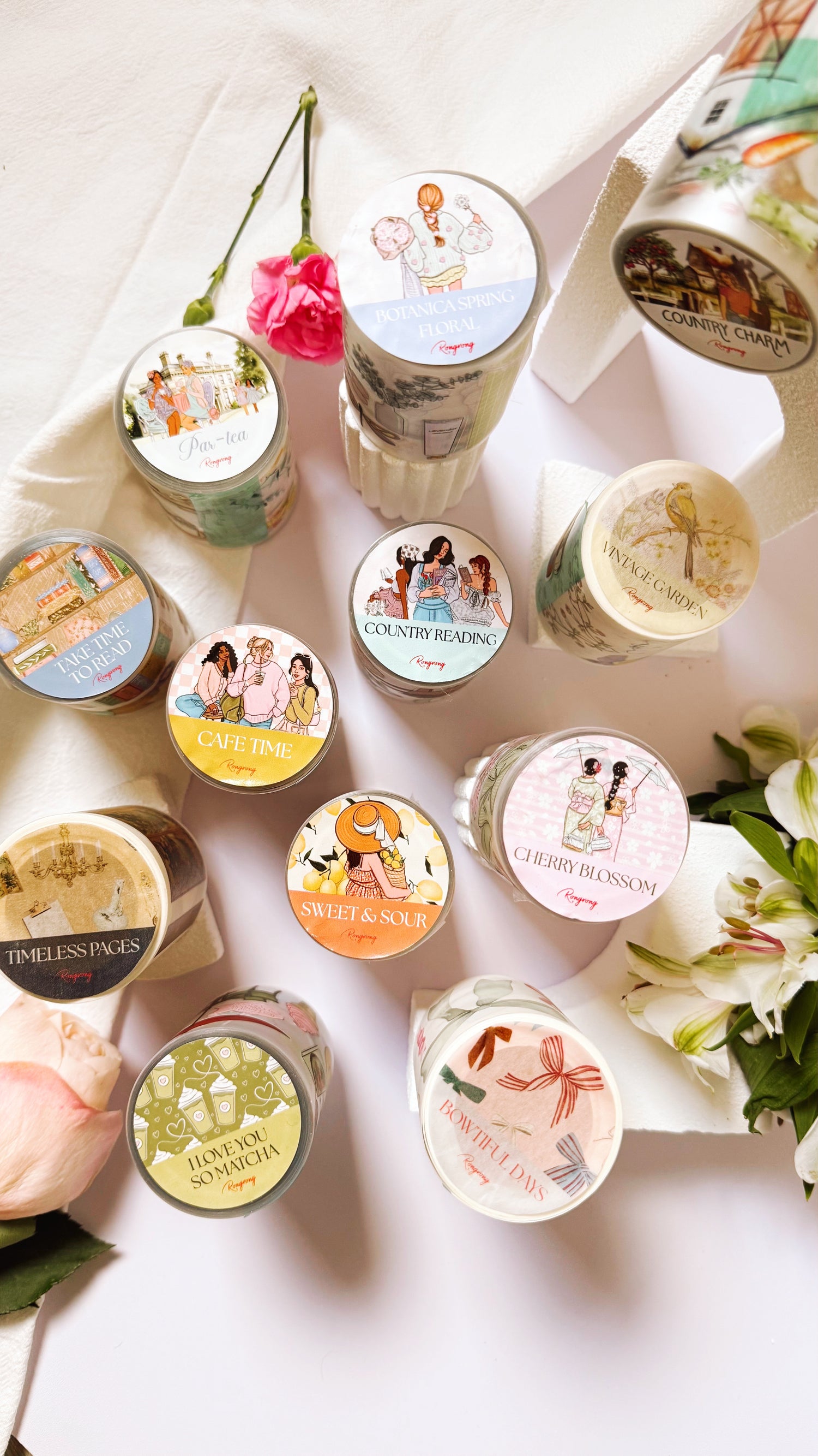 2026 Spring Sticker + PET Tape Bundle