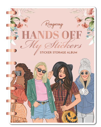 Shop Rongrong Seasonal Hands off My Sickers Sticker Album