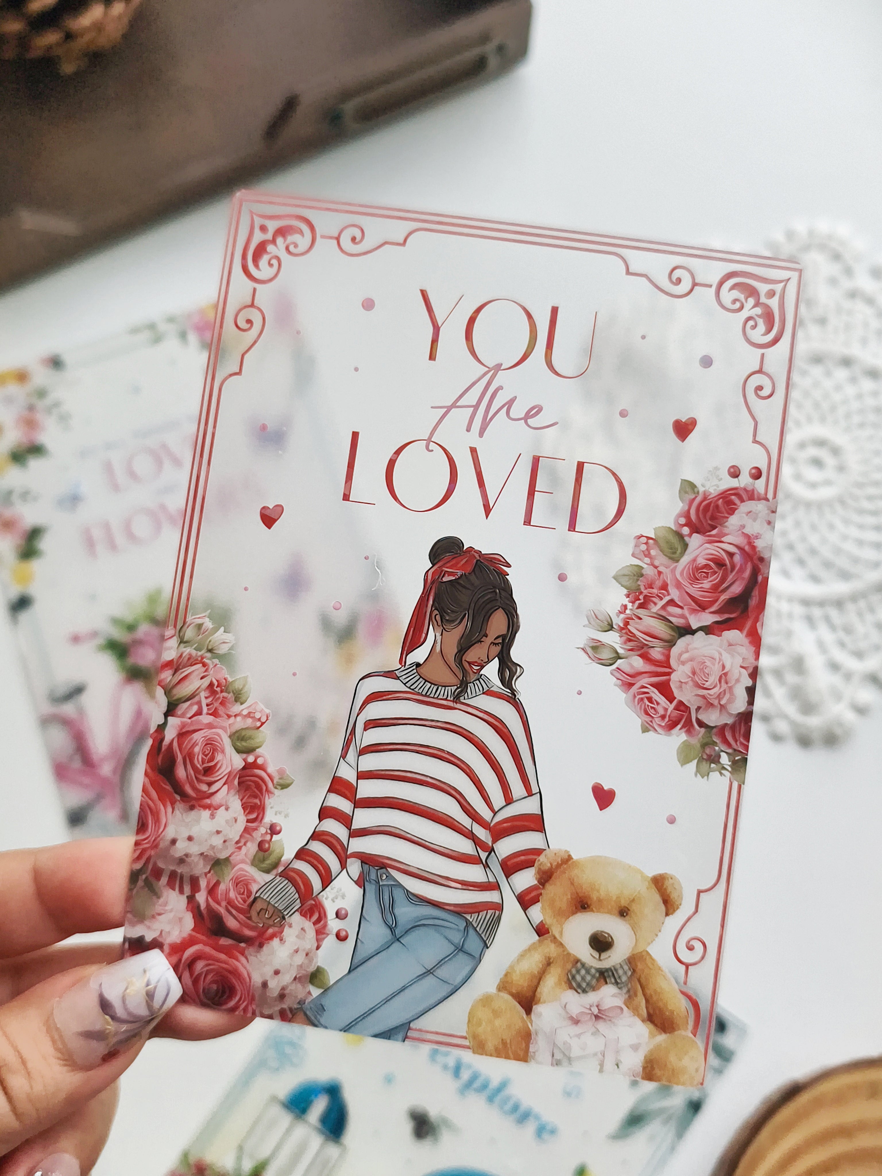 Seasonal Transparent Foil Cards