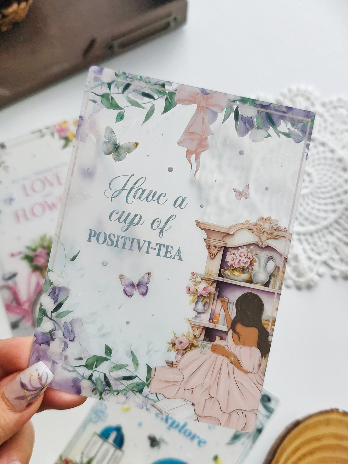 Seasonal Transparent Foil Cards