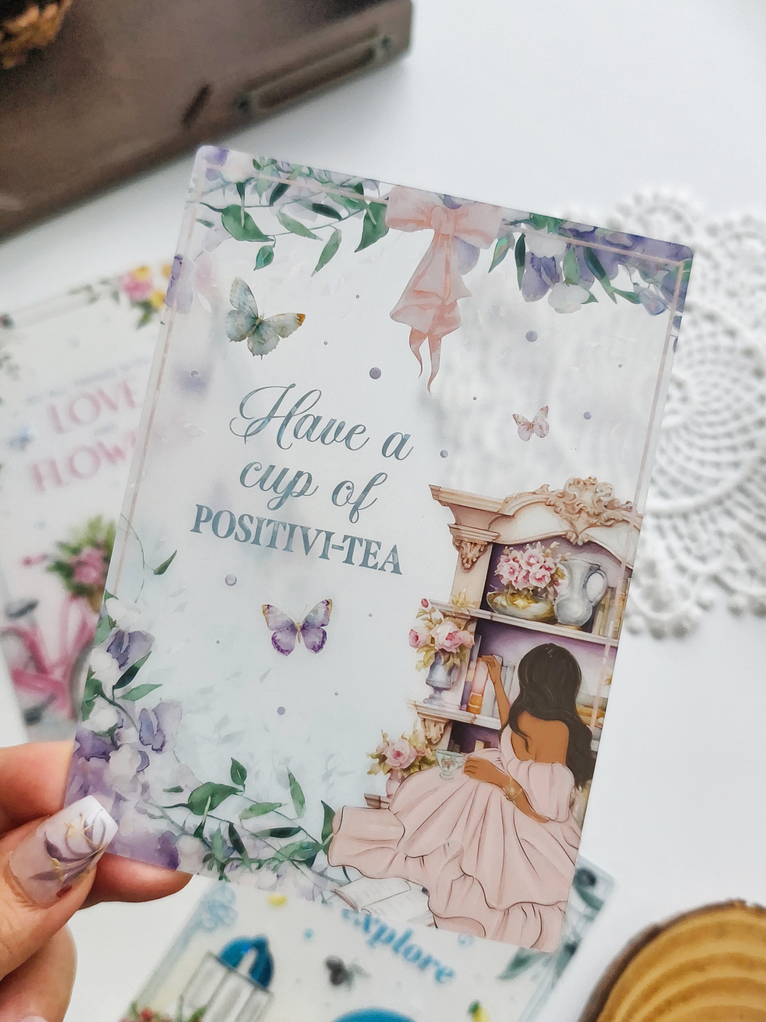 Seasonal Transparent Foil Cards