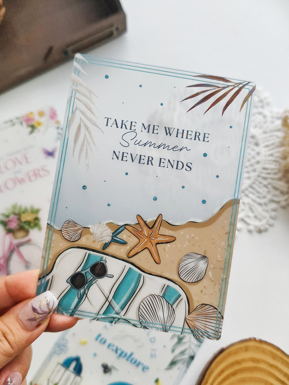 Seasonal Transparent Foil Cards
