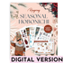 Digital Seasonal Hobonichi 