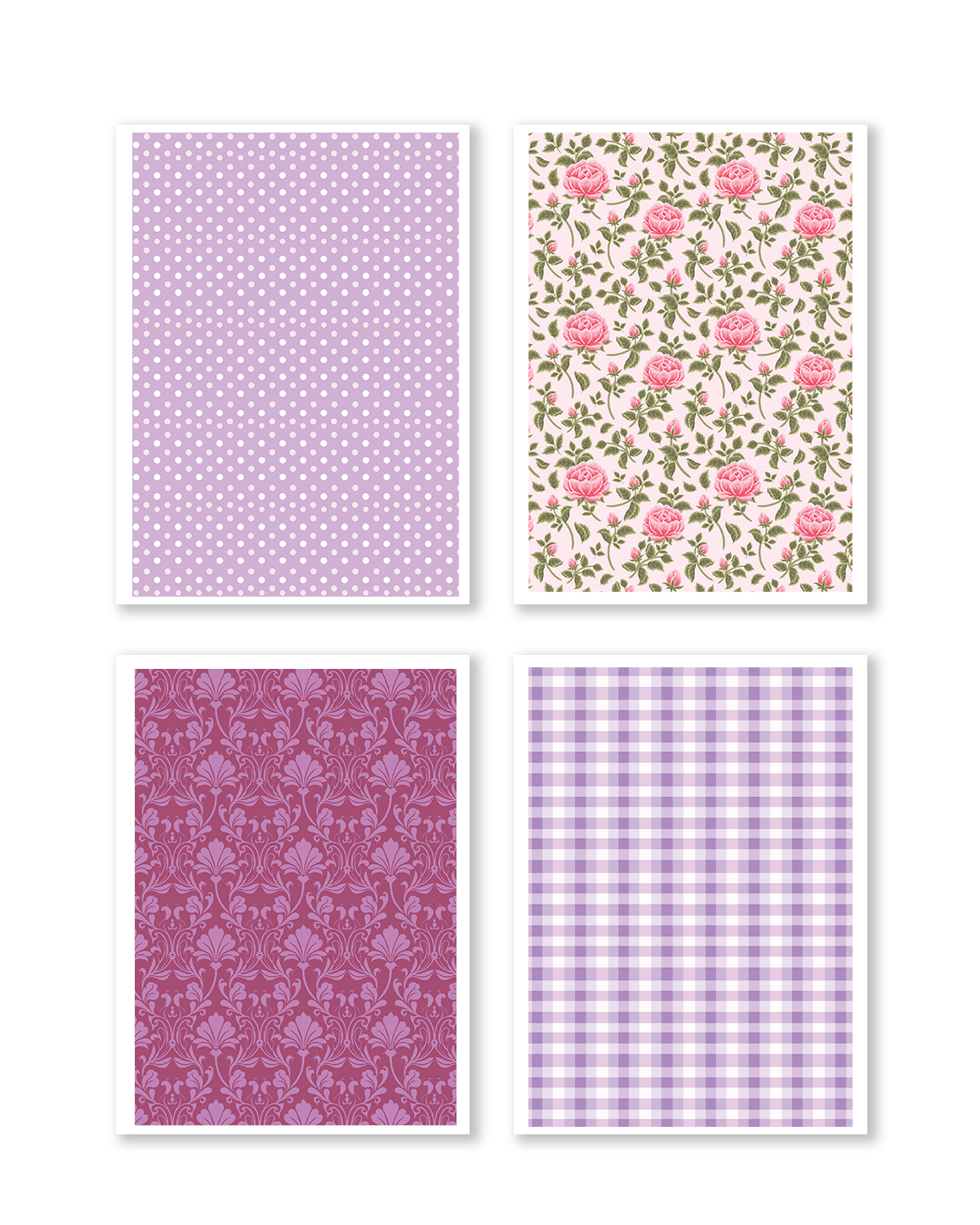 Decorative planner stickers vellum and washi papers set