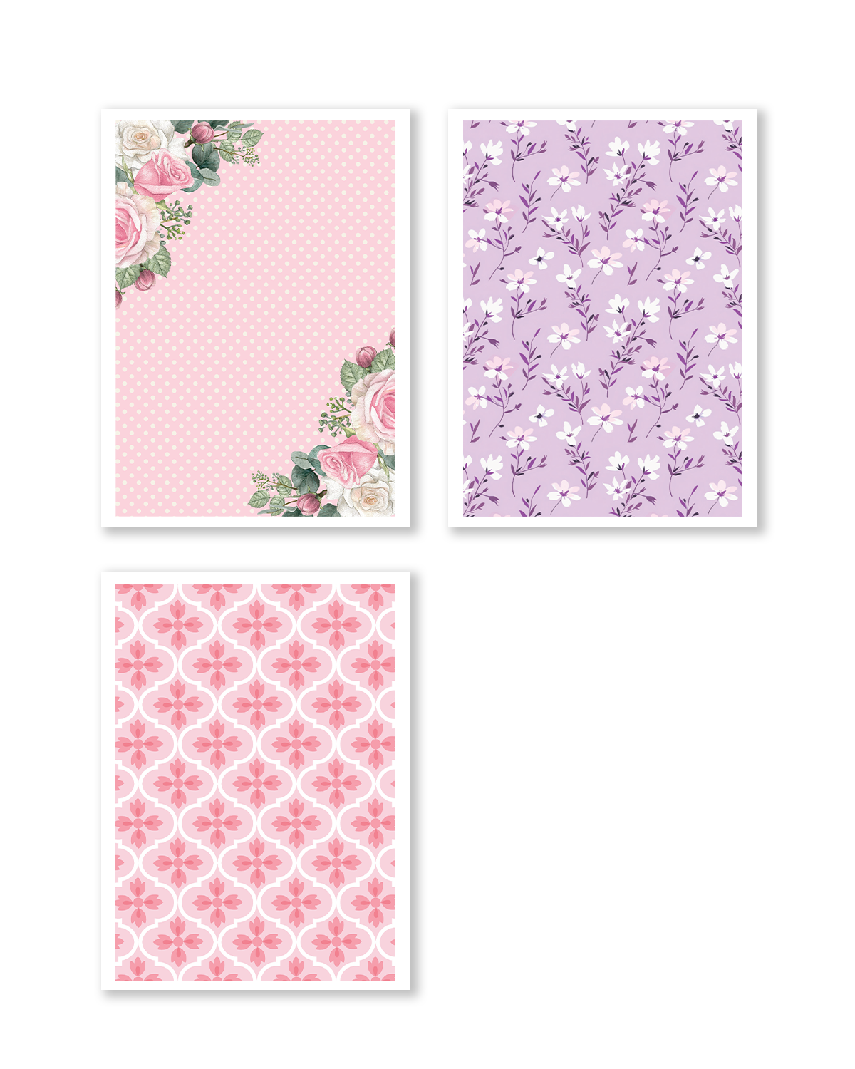 Journaling and scrapbooking planning kit for self care routines