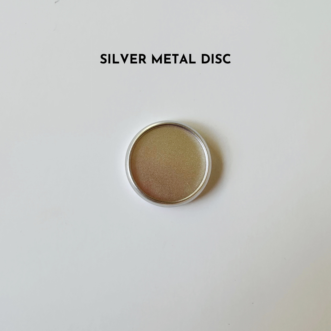 Silver Metal Planner Disc Set [11 PC]