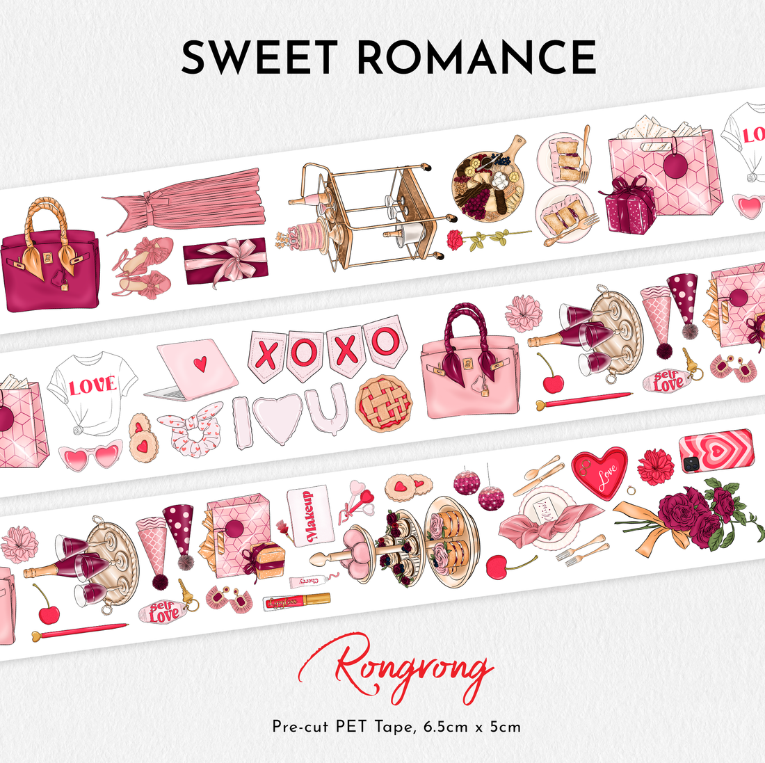Sweet Romance PET Tape