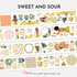 Sweet and Sour Pre-cut PET Tape [3.O]