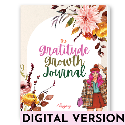 Shop rongrong Digital The Gratitude Growth Journal 