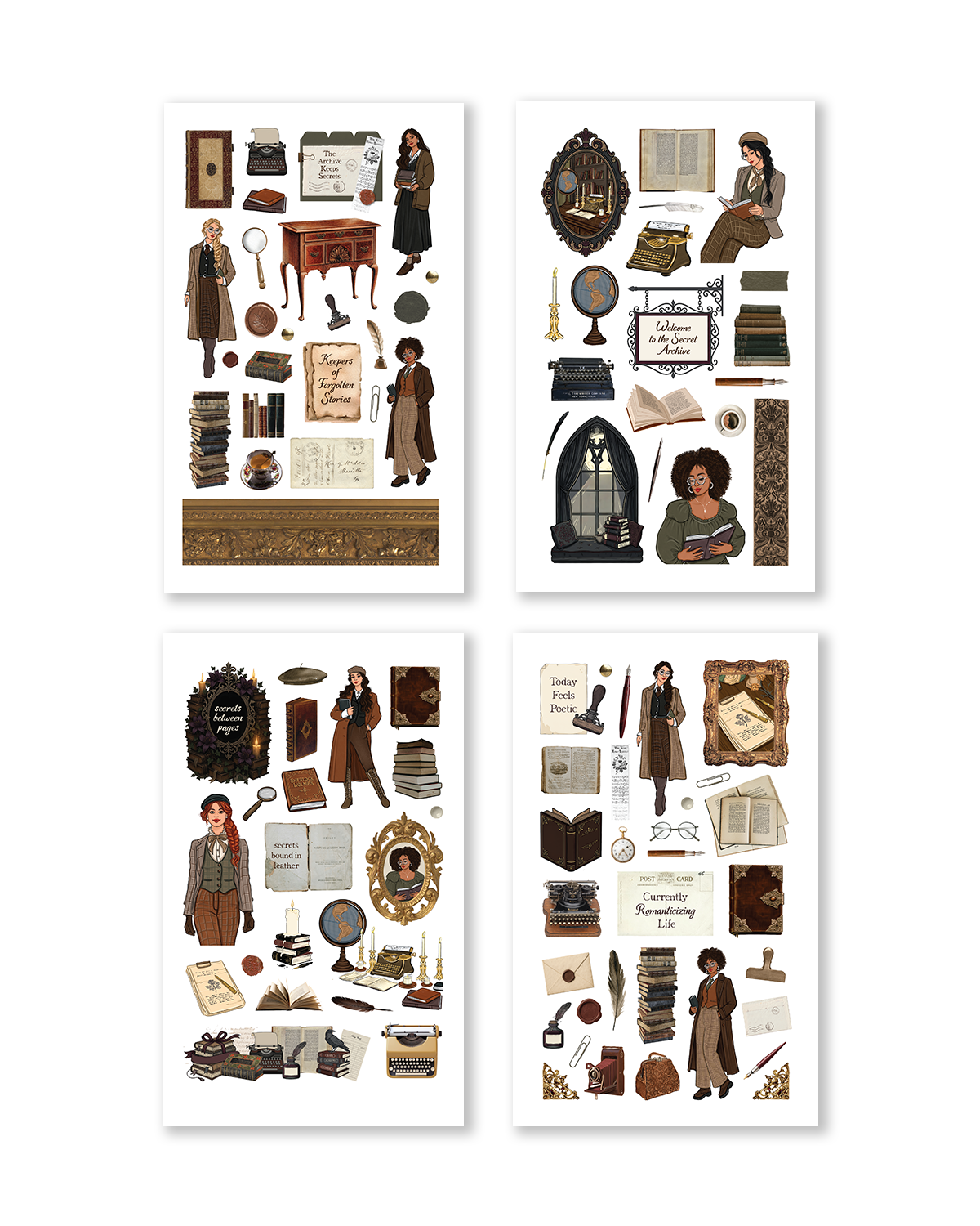 The Secret Archives Sticker Book [DOWNLOAD]