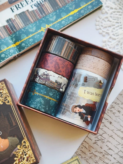 The Secret Archives Pre-cut PET Tape + Washi Box