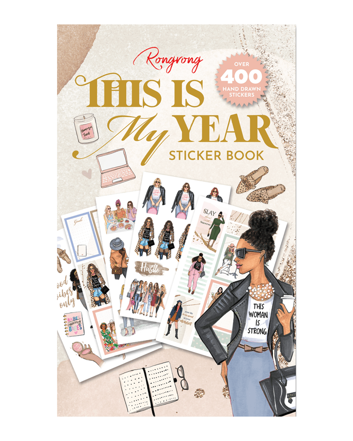 This is my year sticker book
