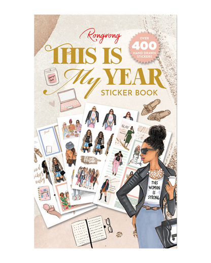 This is my year sticker book
