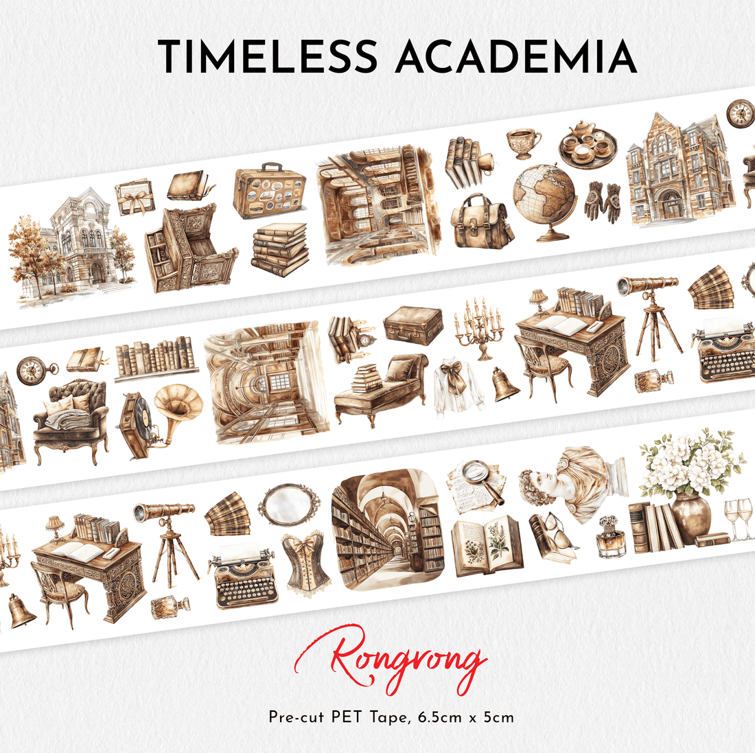 Timeless Academia PET Tape