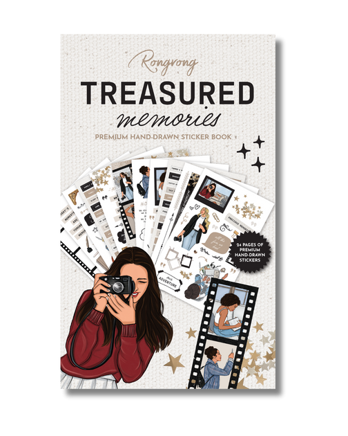 Treasured Memories Sticker Book – Memory Keeping Journal Stickers