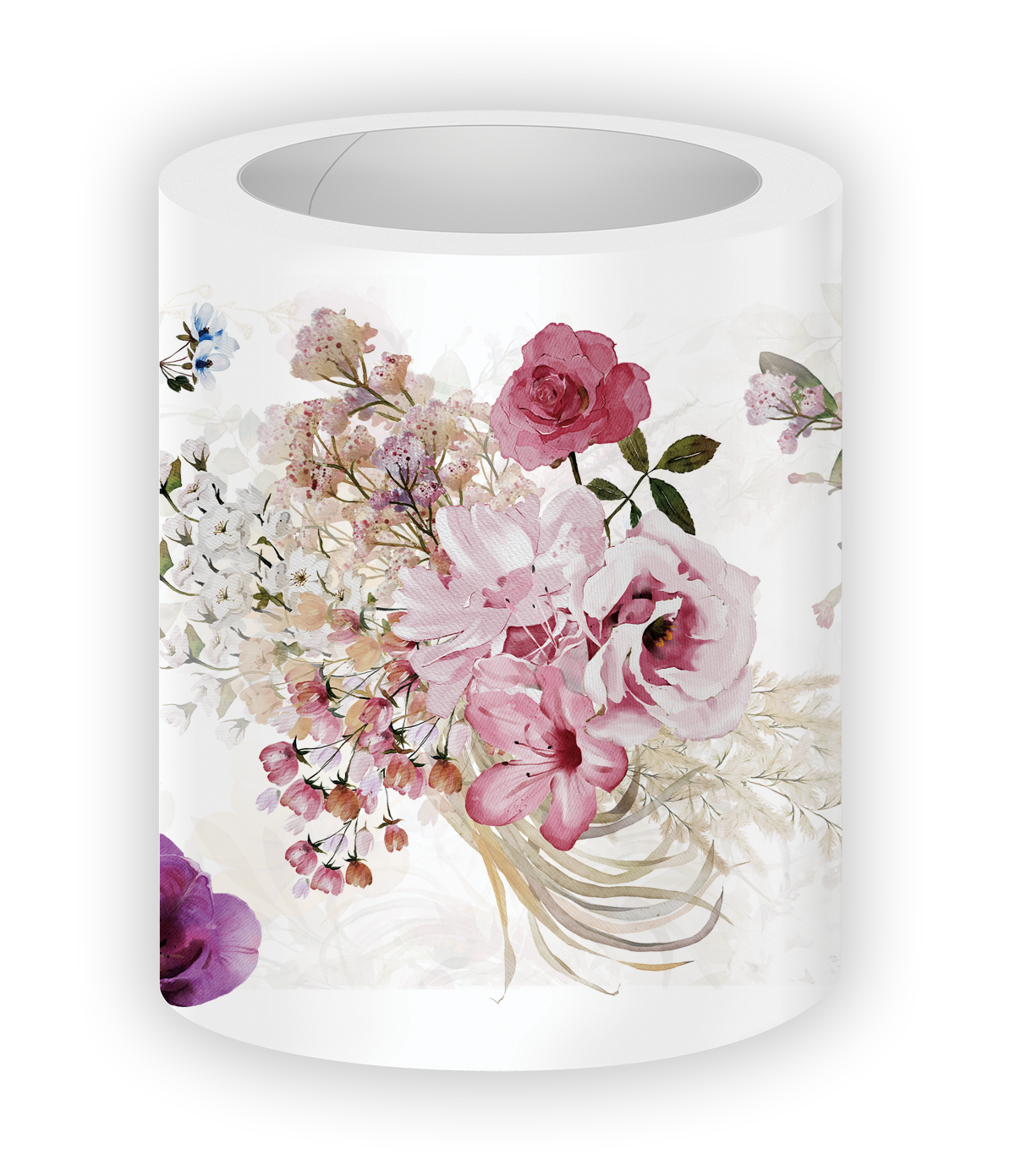 Shop Rongrong Watercolor Flowers &amp; Leaves PET Tape