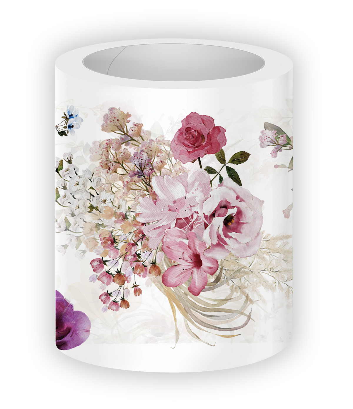 Shop Rongrong Watercolor Flowers & Leaves PET Tape