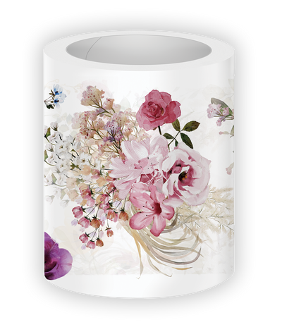 Shop Rongrong Watercolor Flowers & Leaves PET Tape