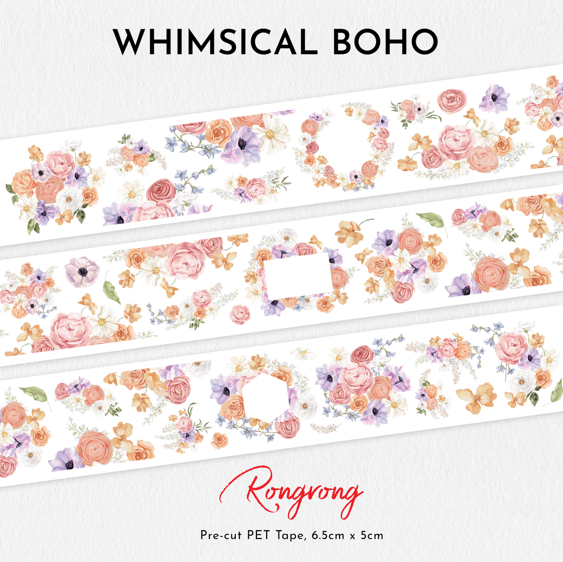 Shop Rongrong Whimsical Boho PET Tape