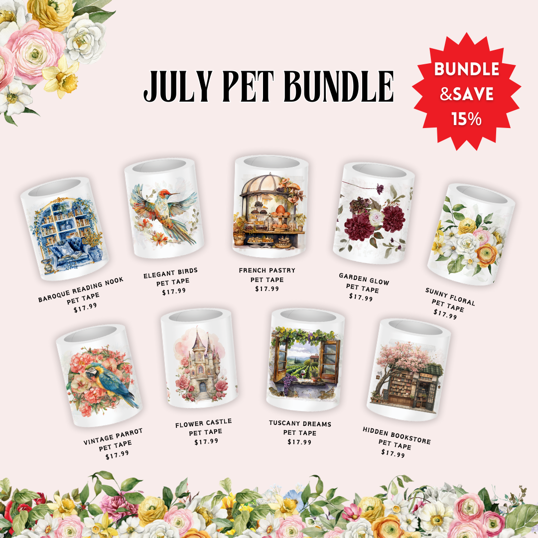 Shop rongrong 2024 July Release PET Tape Bundle