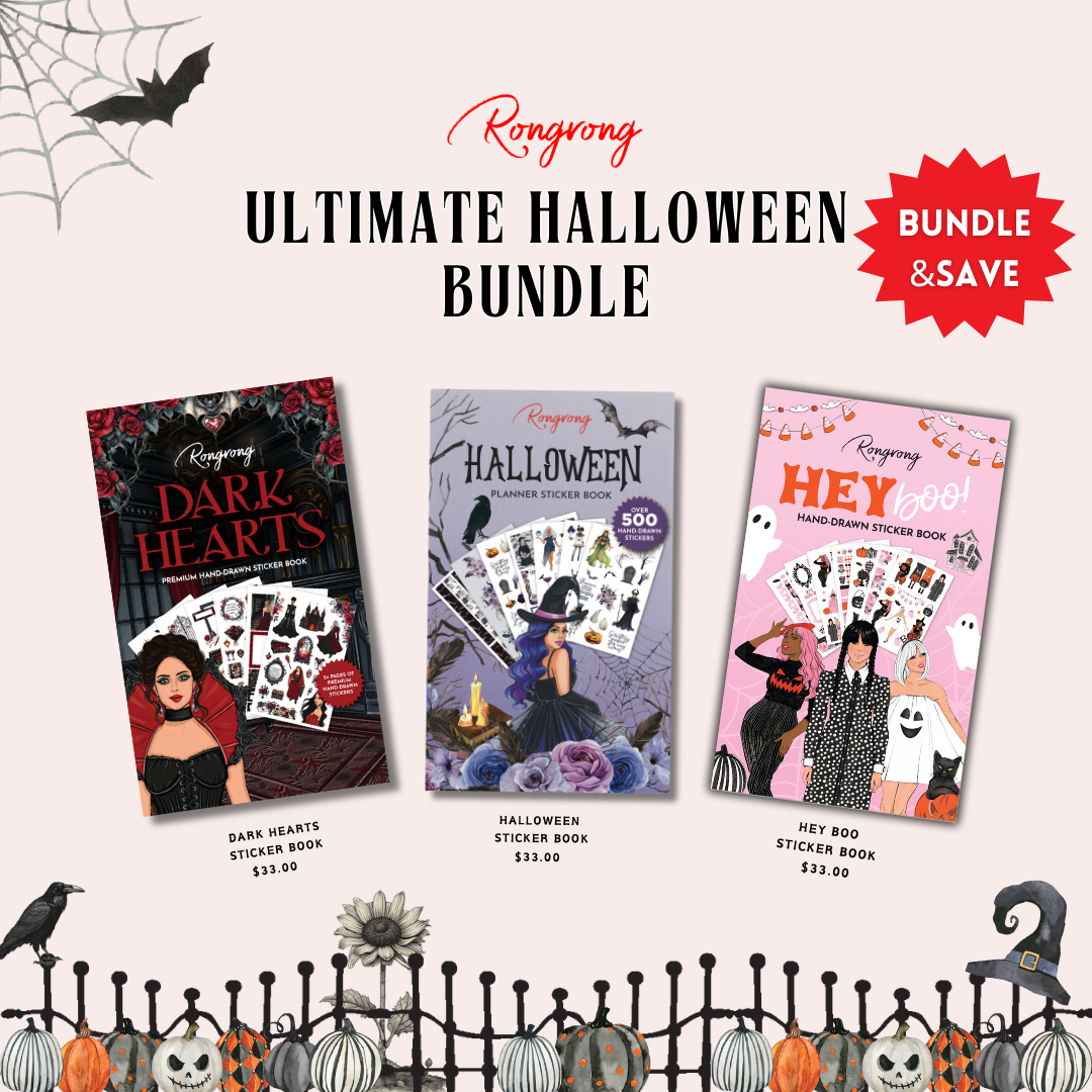 Ultimate Halloween Sticker Book Bundle