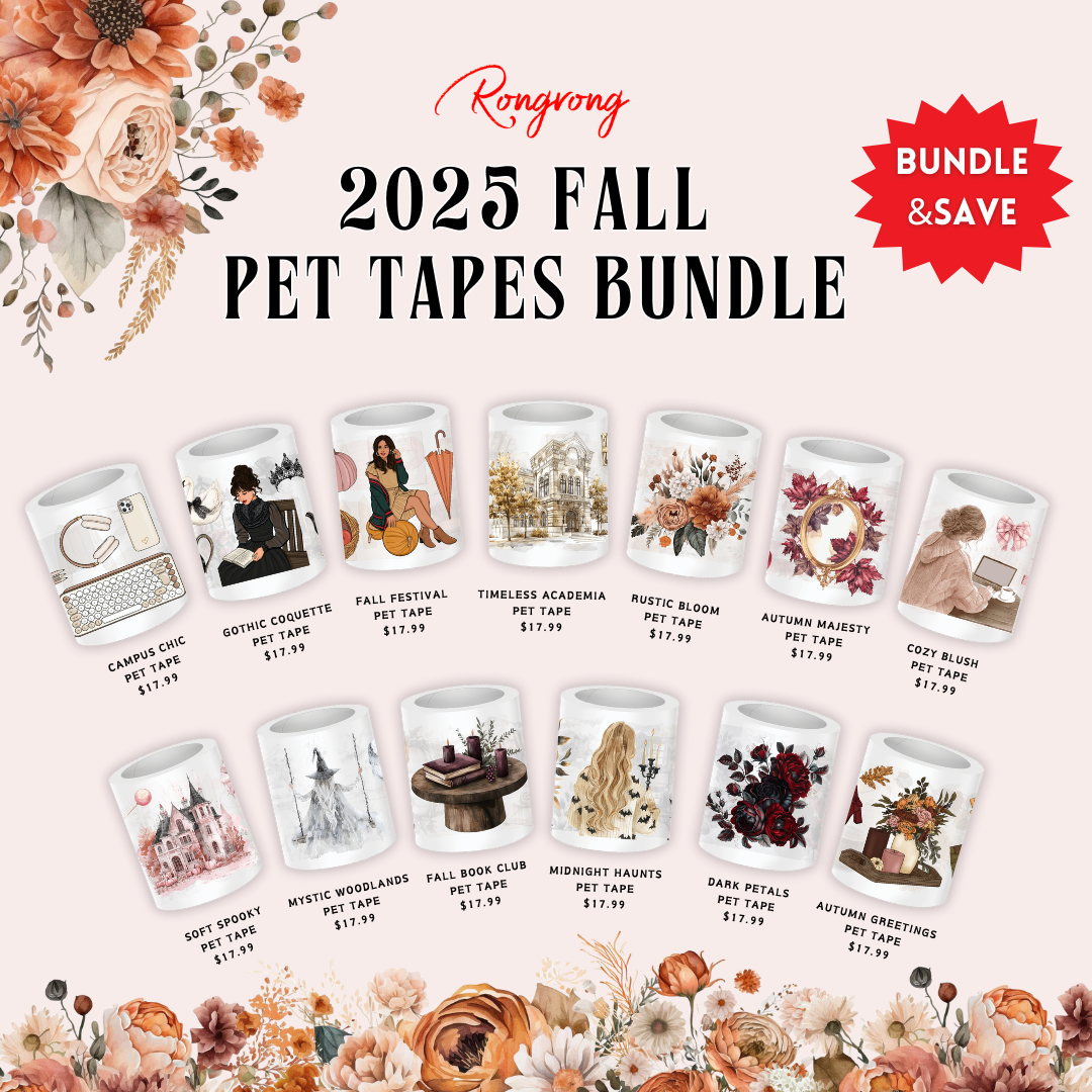 FALL 2025 Pre-cut PET Tapes Bundle