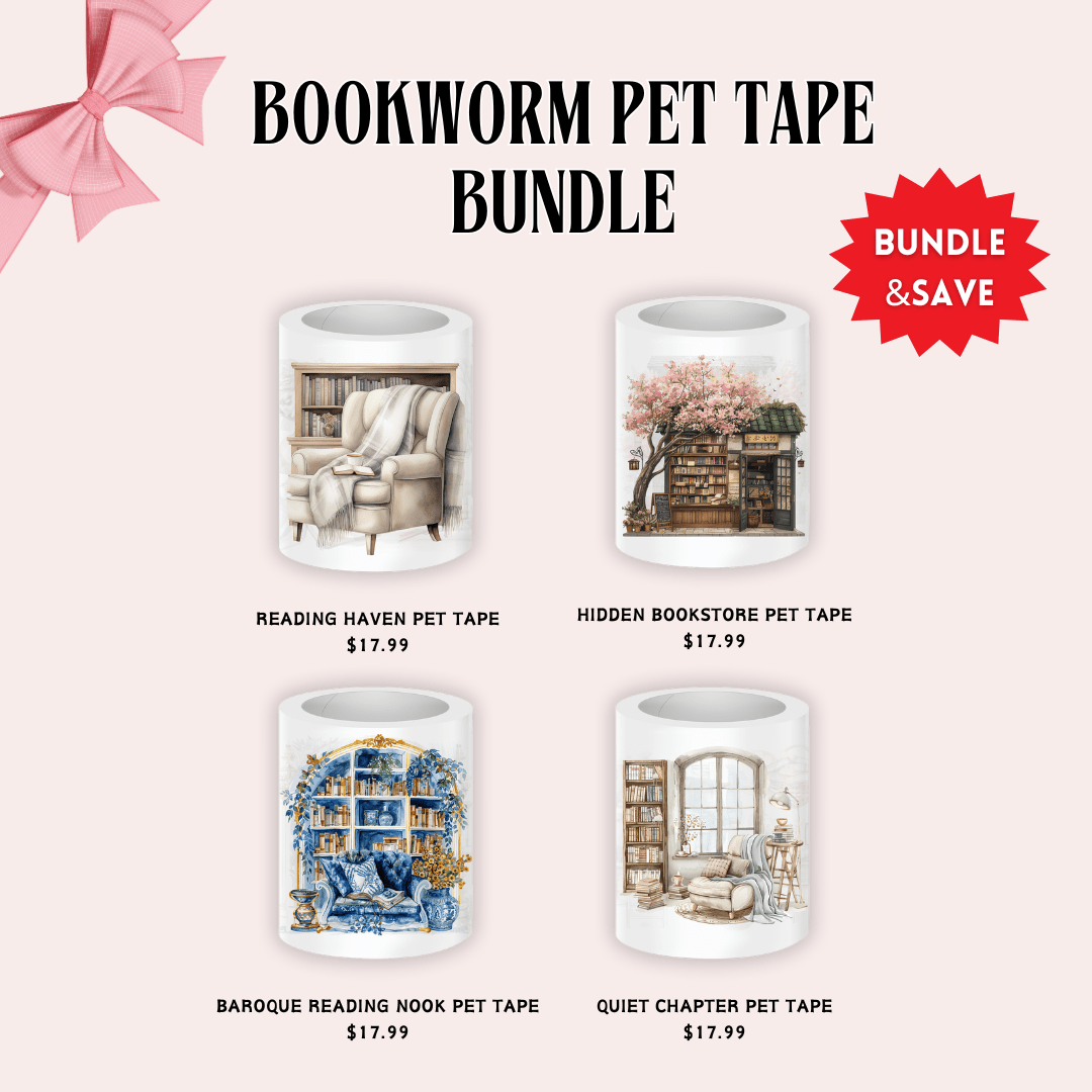 Bookworm PET Tapes Bundle