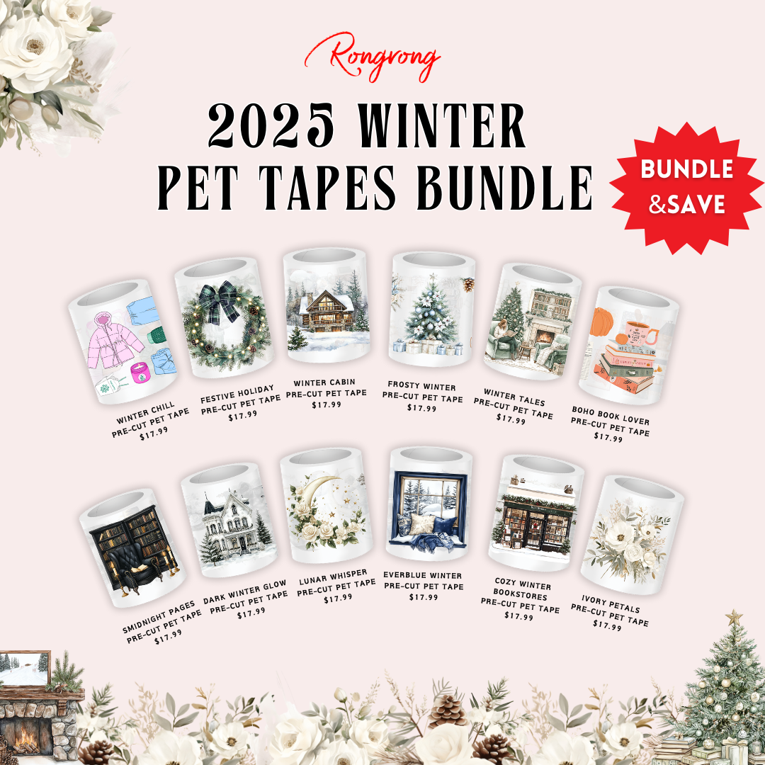 2025 Holiday/Winter Pre-cut PET Tapes Bundle