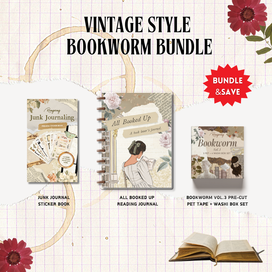 Vintage Style Bookworm Bundle